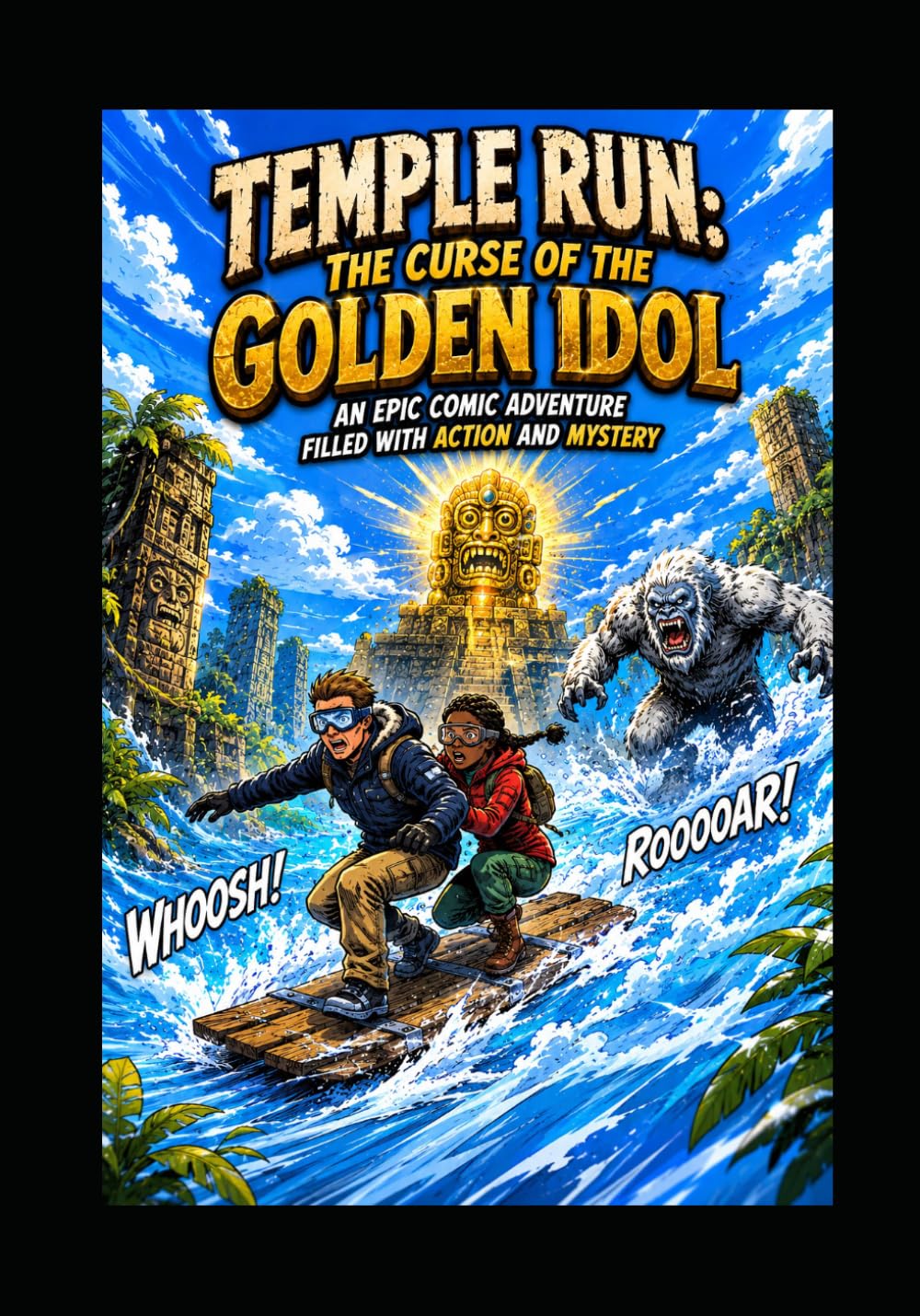 Temple Run The Curse of the Golden Idol: An Epic Comic Adventure Filled With Action and Mystery