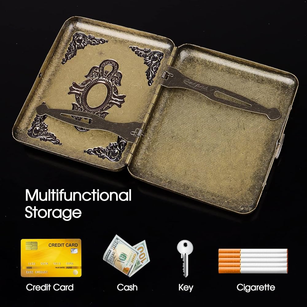 ★Vintage sigarette holder / 煙草入れ Vintage Cigarette Holder with Lighter Smart B51 HSIN Chong