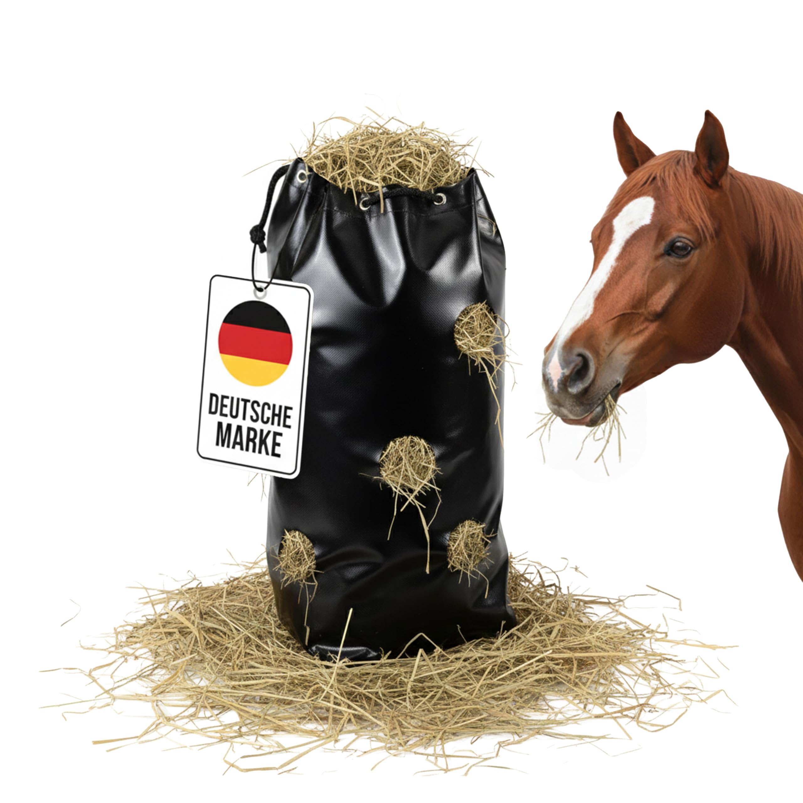 Dönges Haybag Heunetz Futterbeutel 8 cm Löcher 9 kg Füllmenge