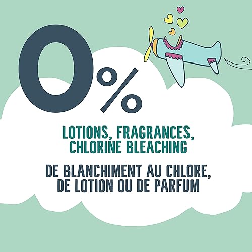 Miniatura 5 de Seventh Generation Pañales de bebé para piel sensible, estampado de animales, talla 4, 27 unidades