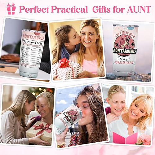 Miniatura 6 de Vaso de regalo de cumpleaños de parte de sobrino, tía de sobrina, regalo de cumpleaños de parte de una sobrina, regalo de Navidad de feliz