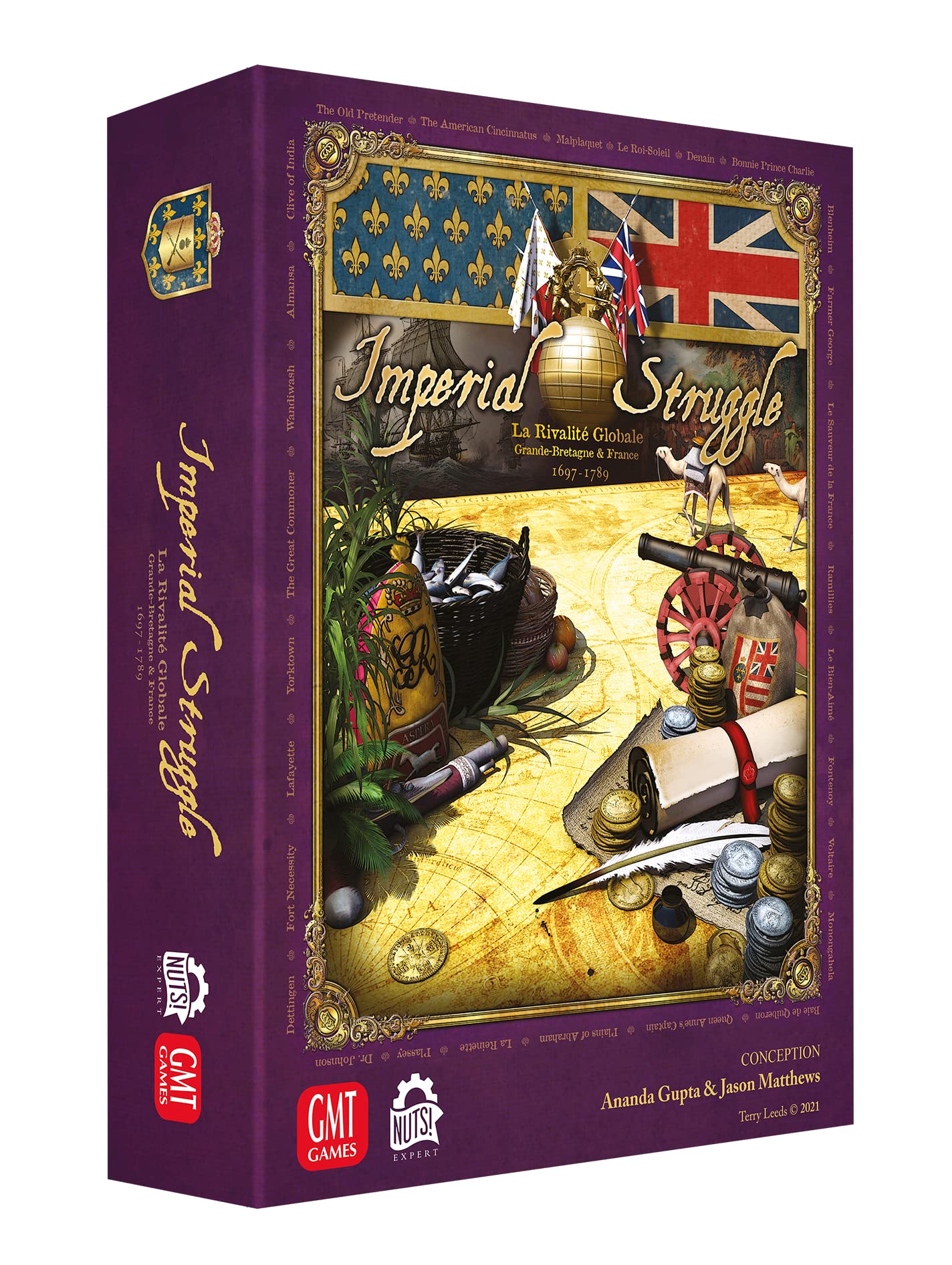 Nuts Publishing Imperial Struggle - Jeu de société - Version française, L
