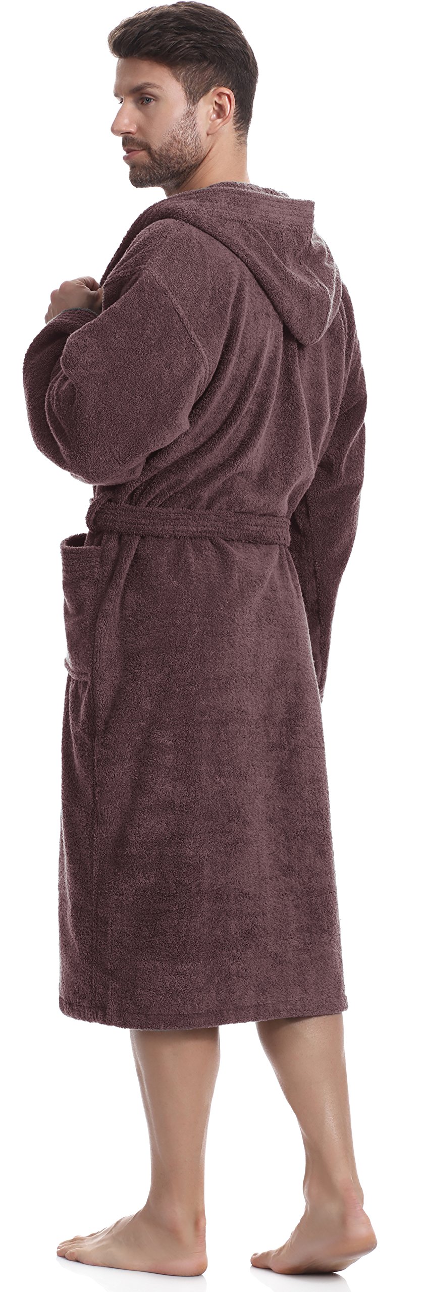Ladeheid Albornoz de Baño 100% Algodón Ropa de Casa Hombre LA40-101