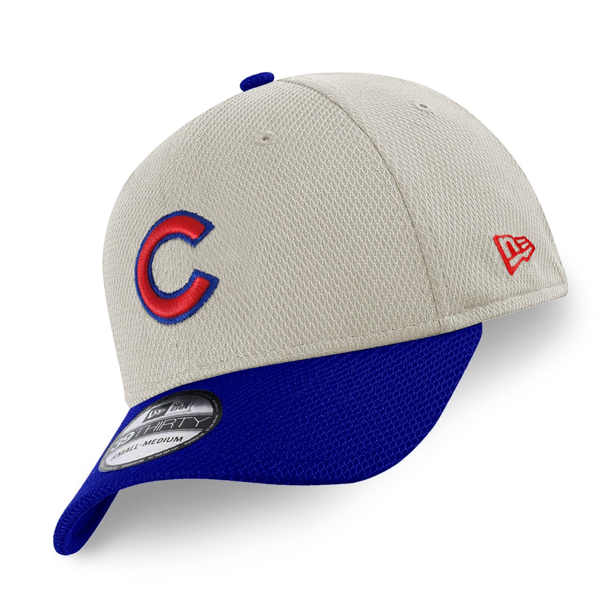 New Era Chicago Cubs MLB Diamond Era Royal Gray 39Thirty Stretch Cap
