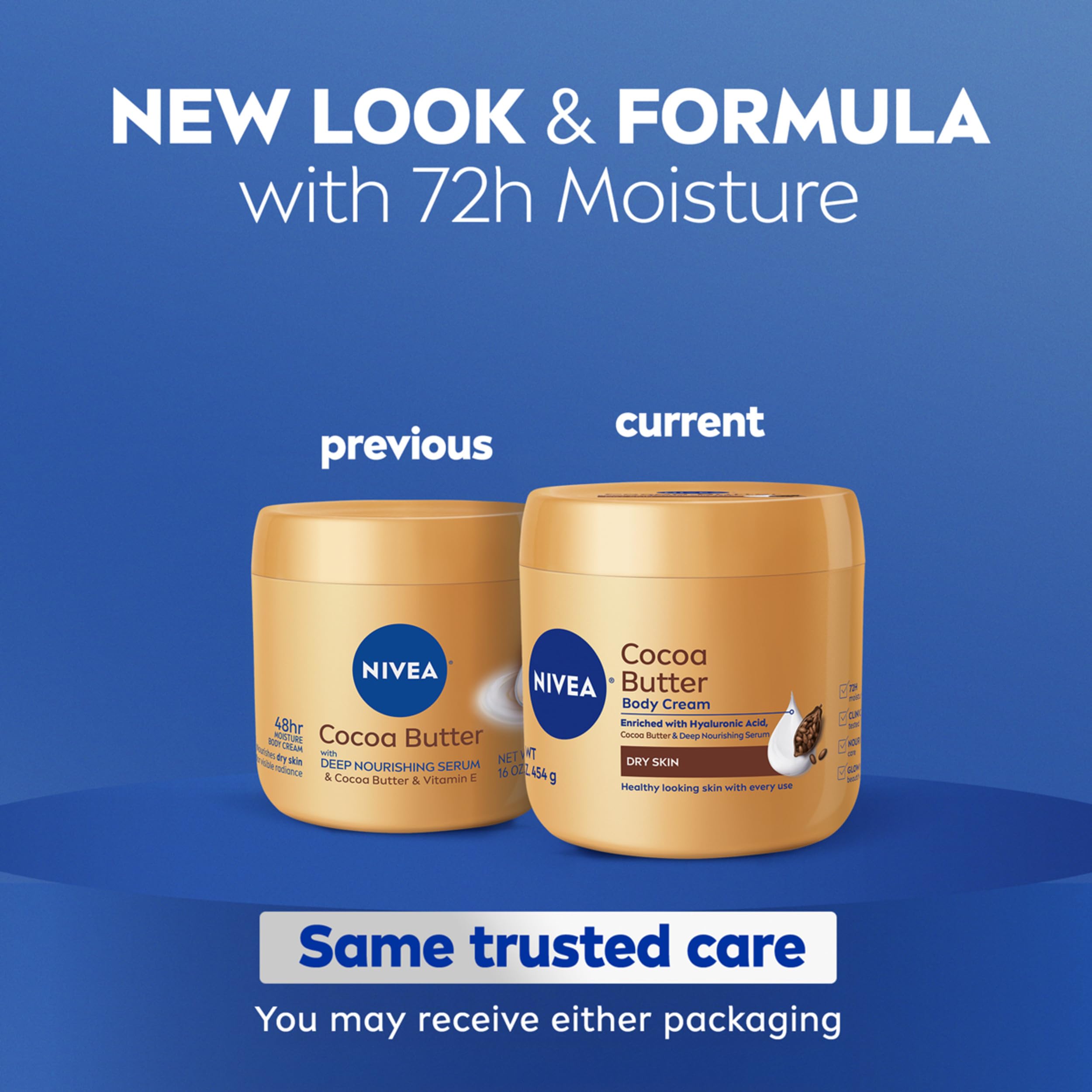 Nivea Crème corporelle au beurre de cacao, 450 ml