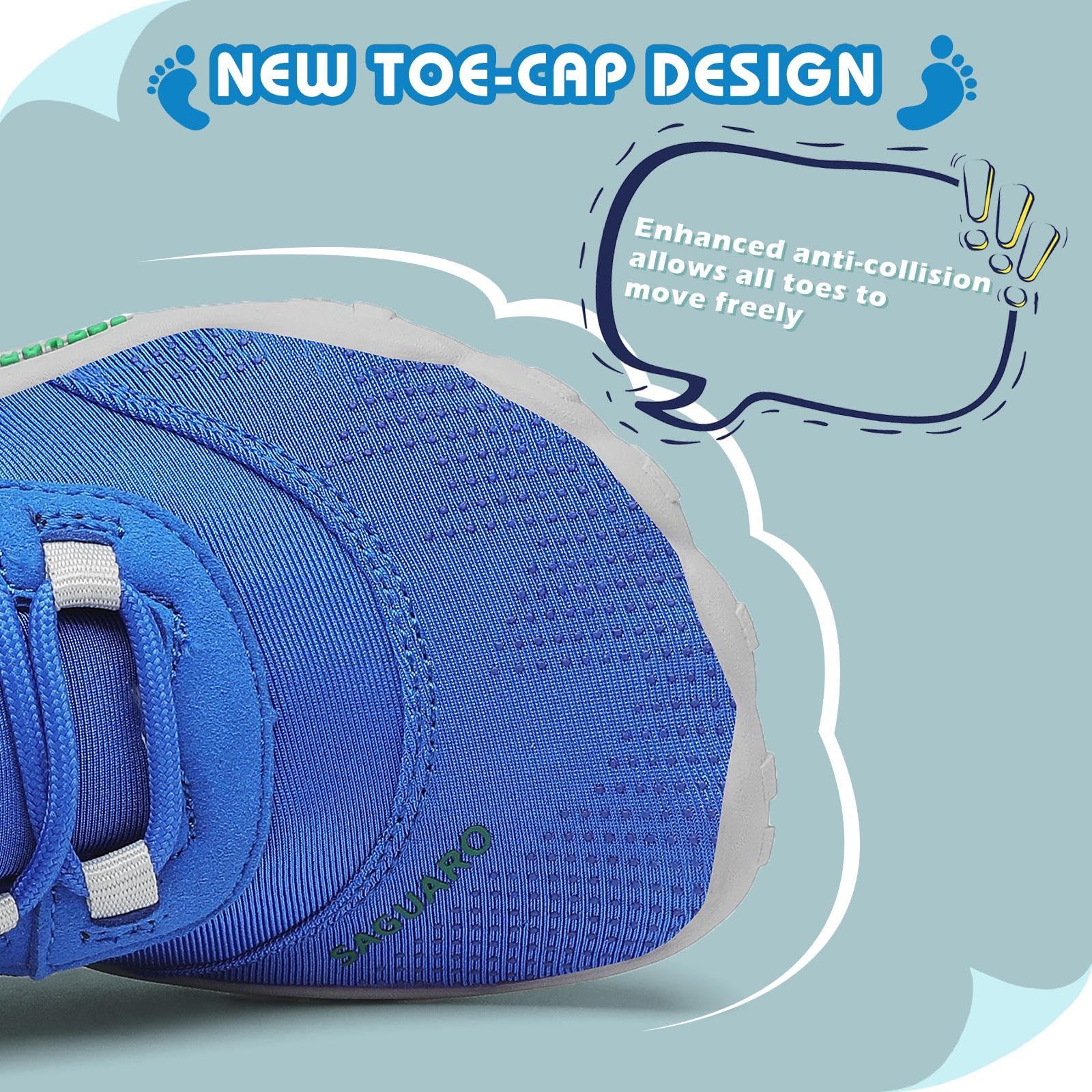 Saguaro dziecięce buty do chodzenia boso, lekkie buty trekkingowe, dla dziewcząt, outdoorowe buty do fitnessu