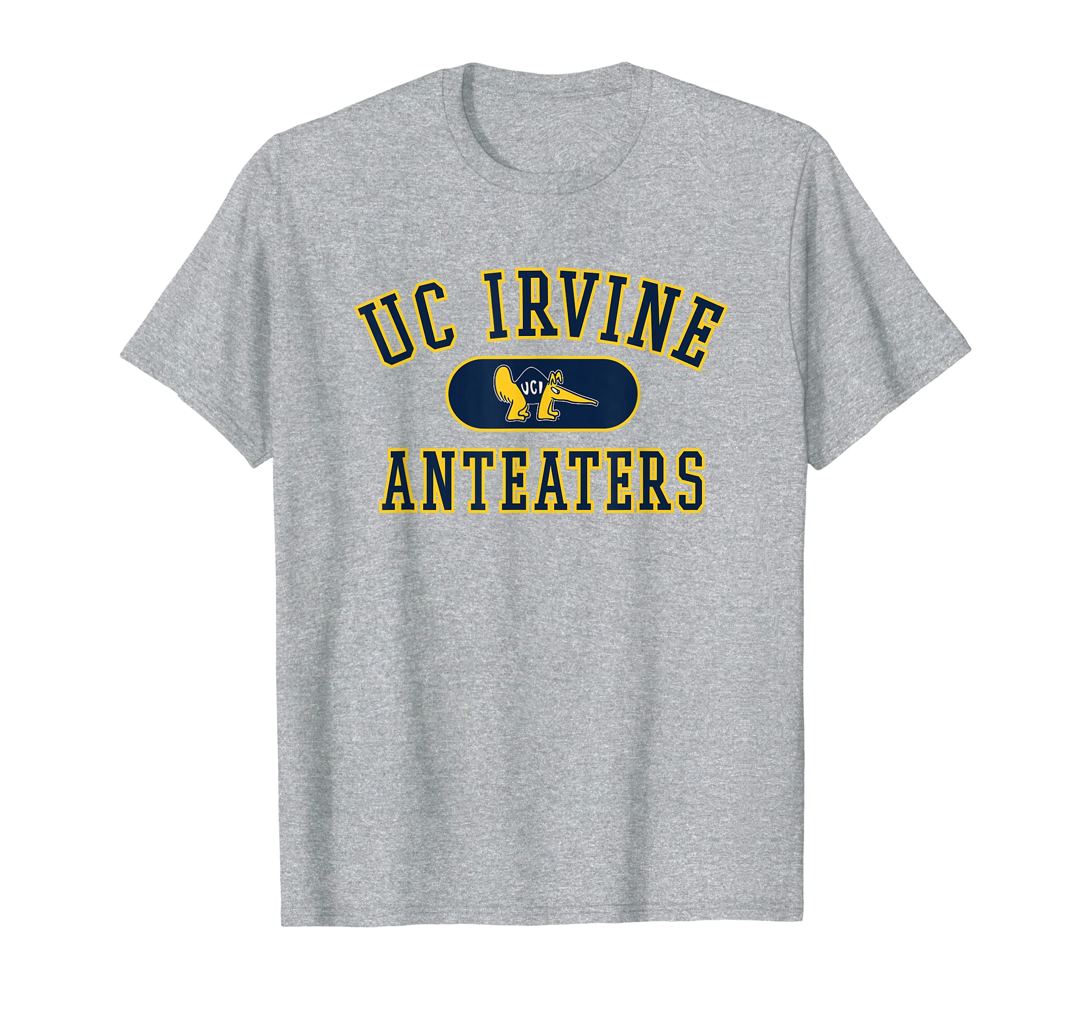 Cal Irvine Anteaters Varsity Logo Officially Licensed Gray T-Shirt