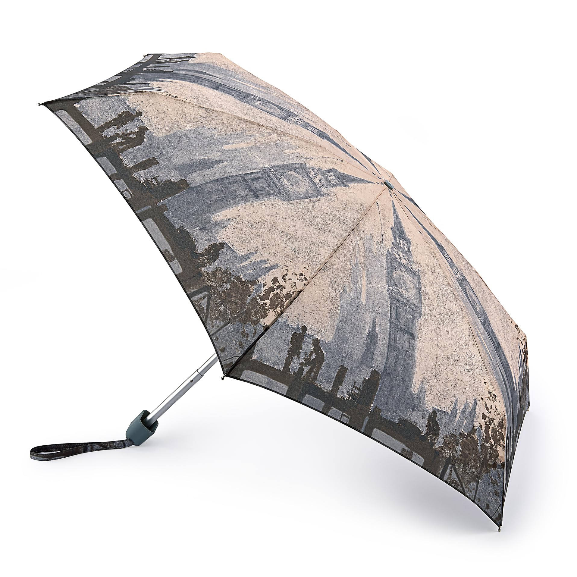 Fulton The National Gallery Tiny Compact Umbrella, Monet Thames Below Westminster Print