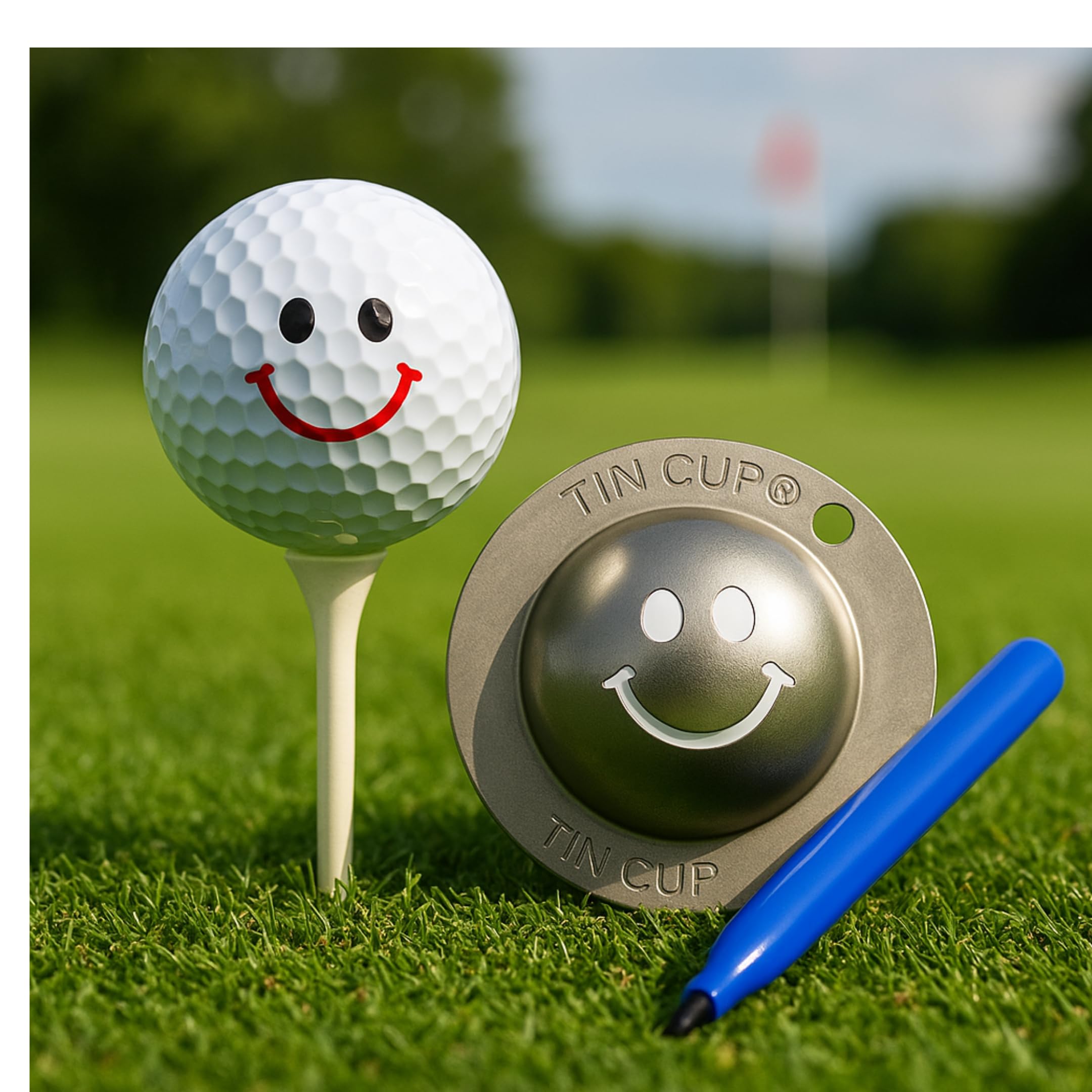 Amazon.co.jp: Tin Cup ゴルフボール カスタムマーカー アライメント