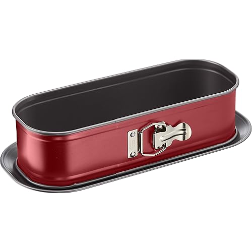 TefalJ Delibake 1640314 Cake Mould with Hinge 30 x 11 cm Red/Grey