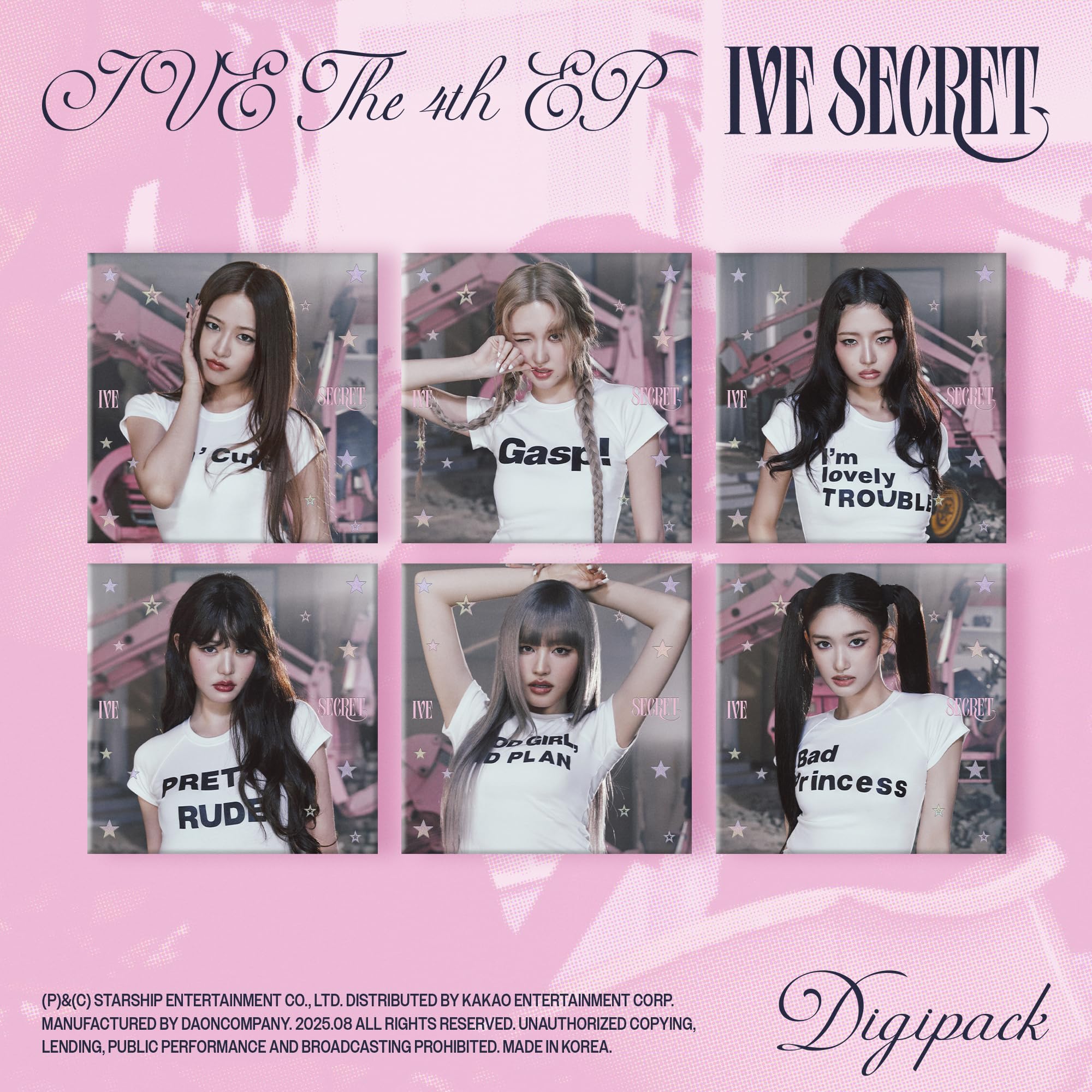 (DIGIPACK) IVE THE 4th EP IVE SECRET