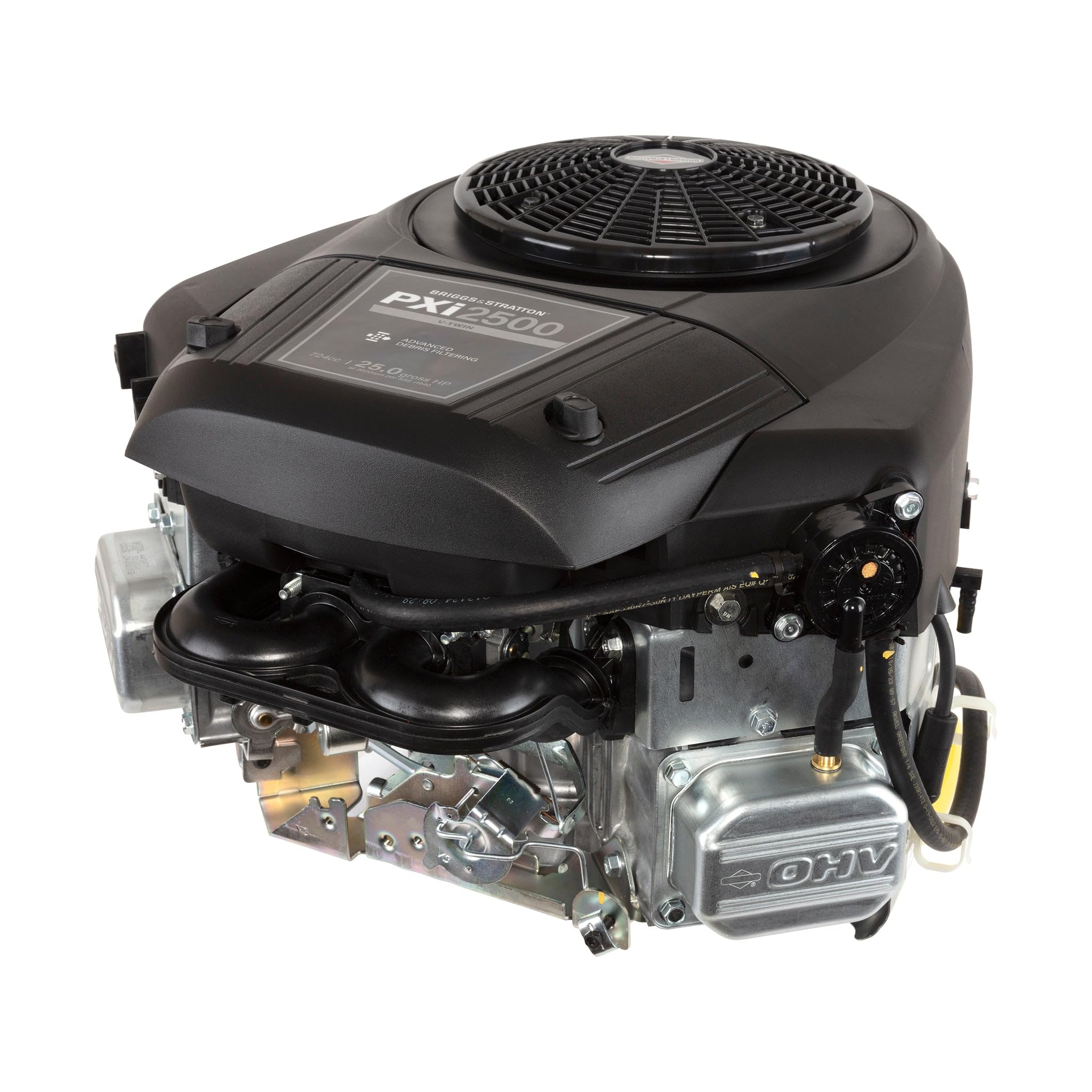 44S977-0033-G1 25 GHP Vertical Shaft Engine, Black