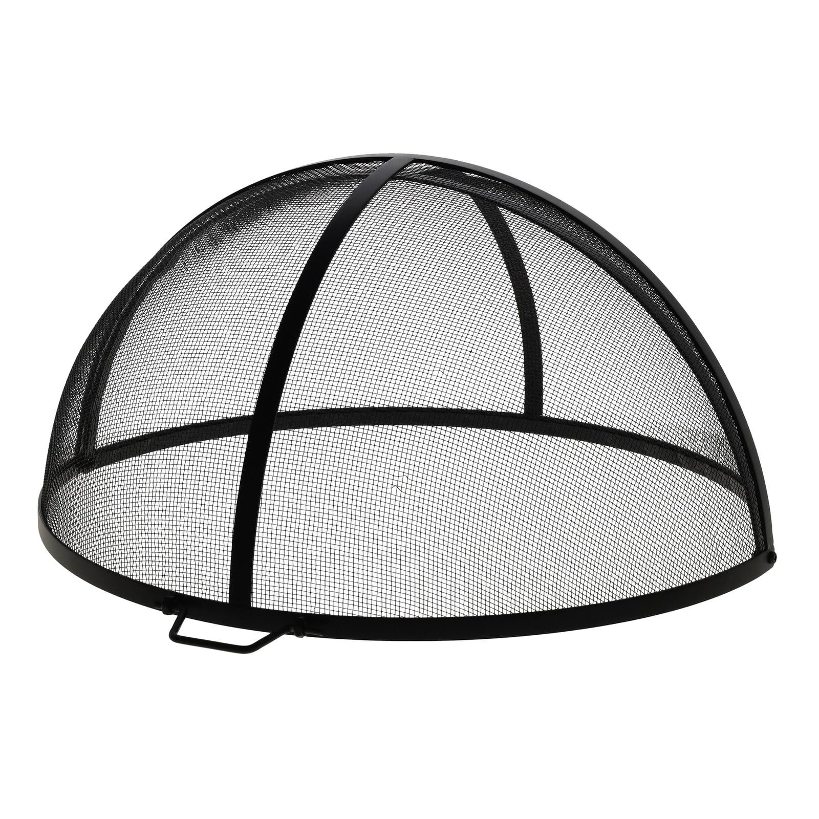 Esschert Design Feuerstellengitter, Funkenschutz, halbkugel, faltbar, ca. 60 cm x 60 cm x 33 cm