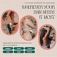 Vista 6 de Zone Naturals - Palito de rozamiento 100% natural para frotar chub, defensa de la fricción, reduce el roce y la irritación, 1.5 onzas