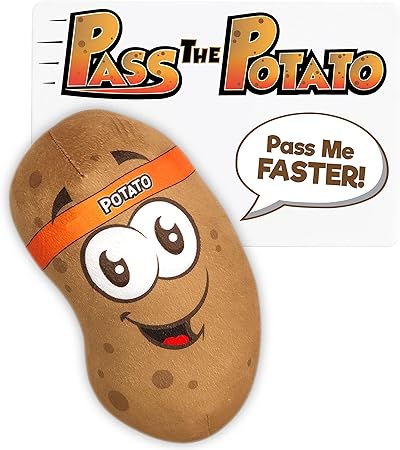 Move2Play, Pass The Potato, Hilariously Wild and Fun Active Play Game | Gift for Kids & Toddlers | Boys & Girls Ages 3, 4-8+ | Indoor/Outdoor Toy| Summer & Camping Fun