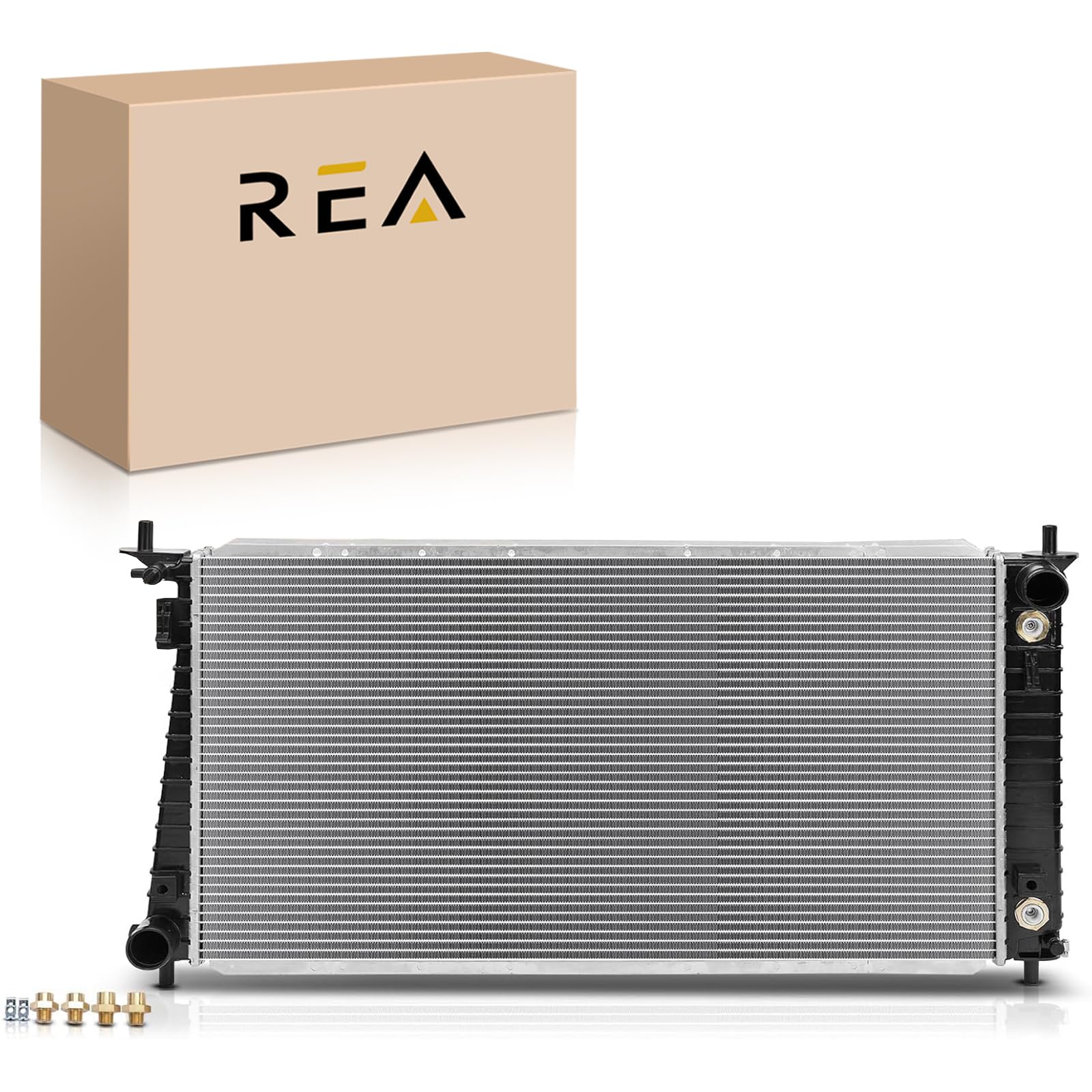Engine Coolant Radiator with Transmission Oil Cooler Compatible with Ford F-150 4.2L 4.6L 5.4L 1997-1998, F-250 4.6L 5.4L 1997-1998, Expedition 4.6L 1997-1998, Lobo 4.6L 1997-1998 8011831
