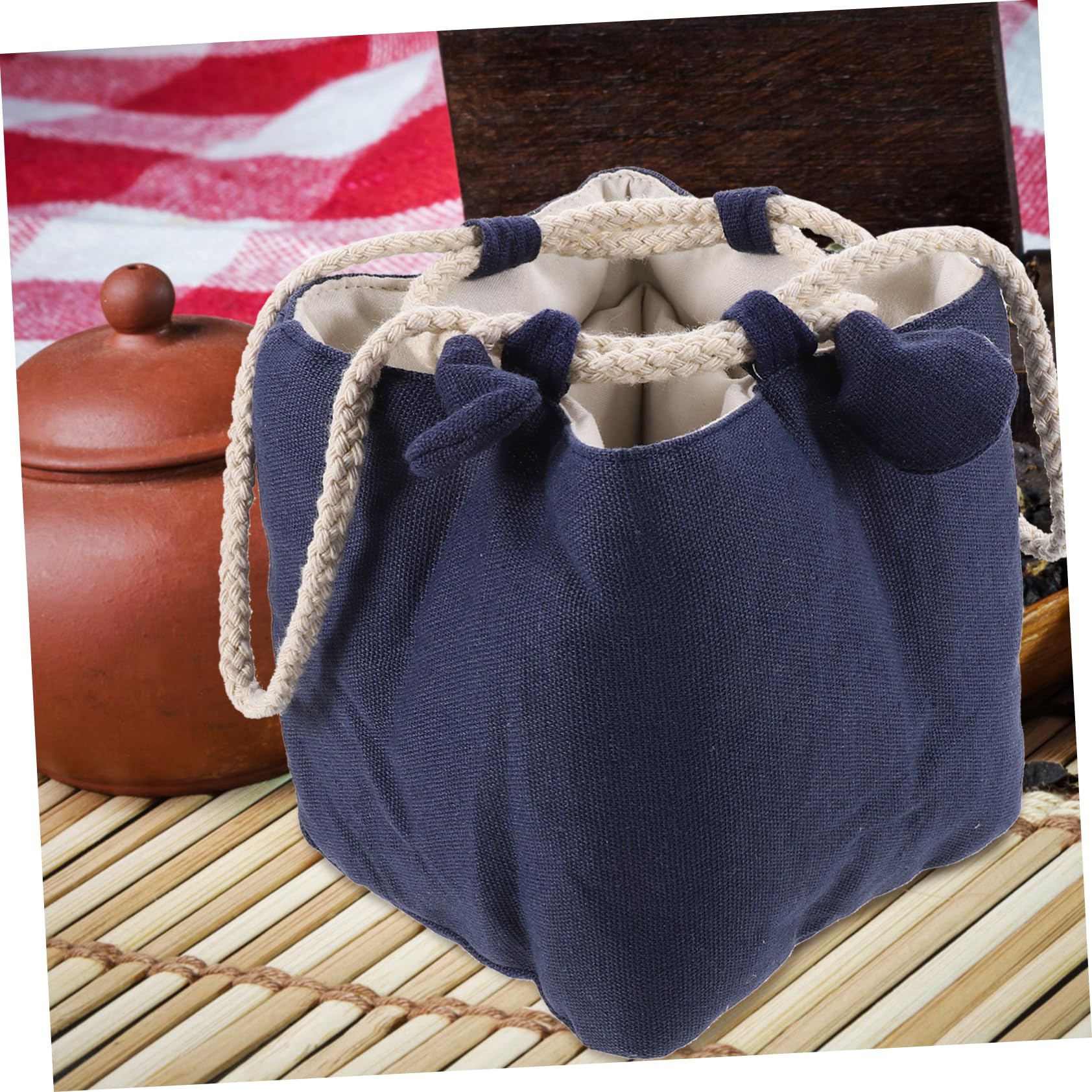 Amazon.com: FUNOMOCYA Multi-function Tea Set Storage Bag Teapot