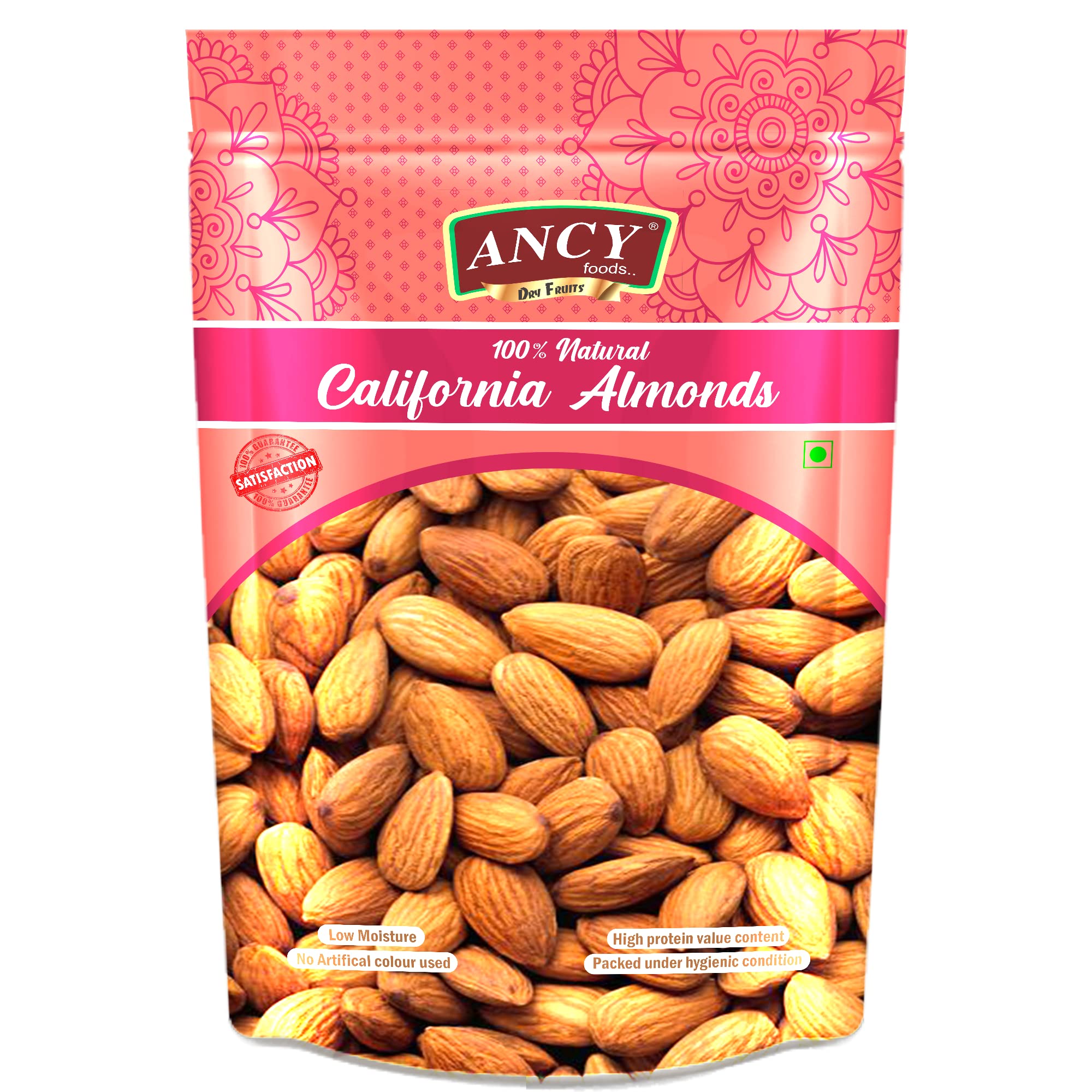 Ancy Rozana 100% California Almonds, 250 g