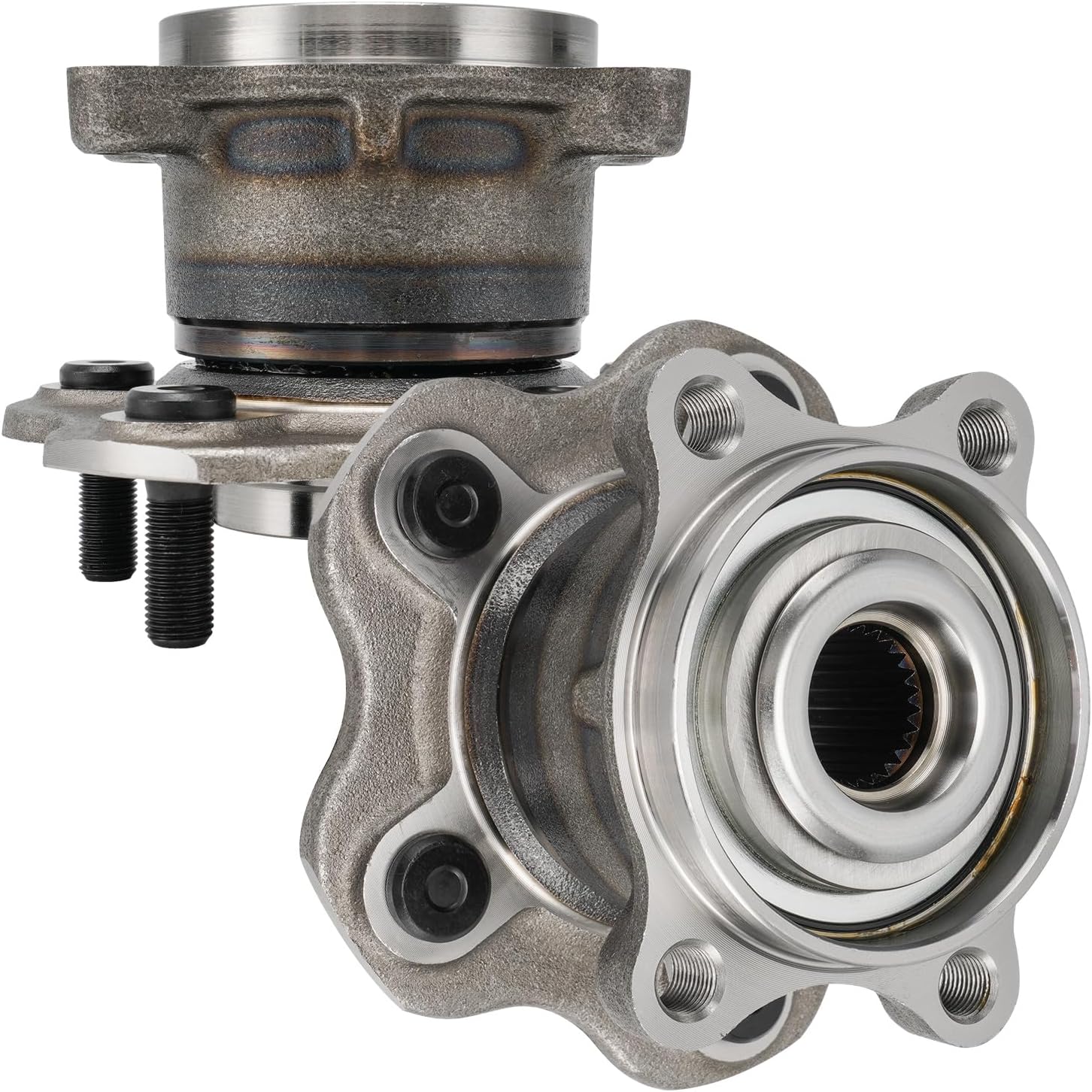 KAX 512373 Pair Rear Wheel Bearing Compatible with Nissan Rogue 2008-2020 AWD, Nissan Juke 2011-2017 AWD,5 Lug