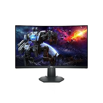 Dell S2722DGM 27 Inch QHD (2560x1440) 1500R Curved Gaming Monitor Black