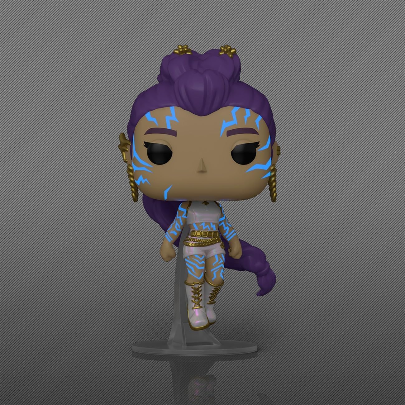 POP Funko Anime: Kpop Demon Hunters - Rumi Vinyl Figure | Inseguimento fosforescente, fornito con custodia protettiva compatibile