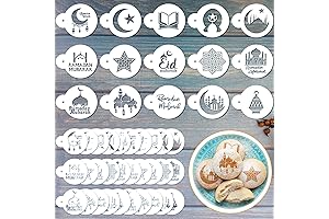 Eid Candy Cookie Cutters & Decorating Stencils