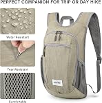 G4Free 10L/15L /20L Hiking Backpack Lightweight Packable Hiking Daypack Small Travel Outdoor Foldable Shoulder Bag