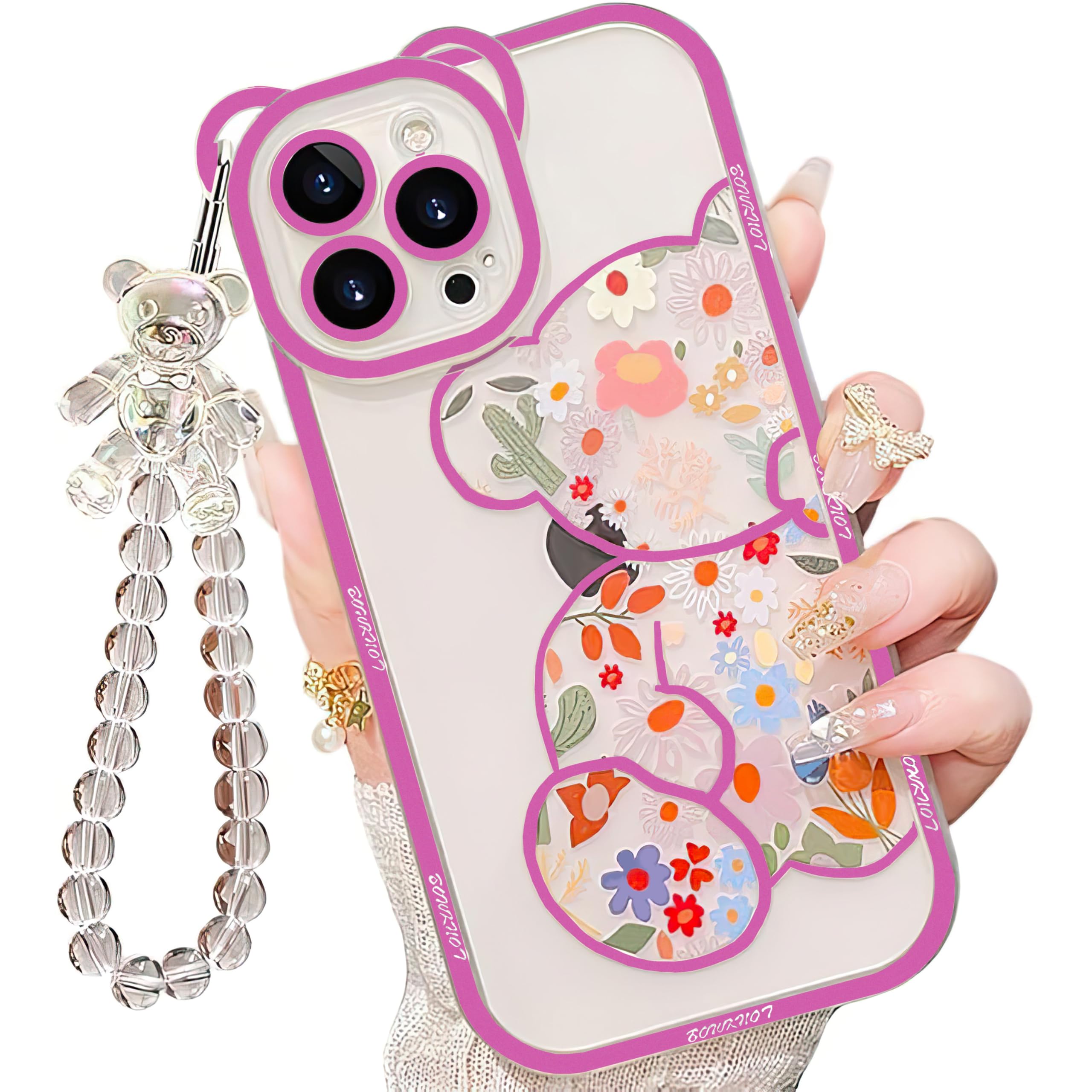 Amazon.com: IAIYOXI for iPhone 16 Pro Max Case with Cute