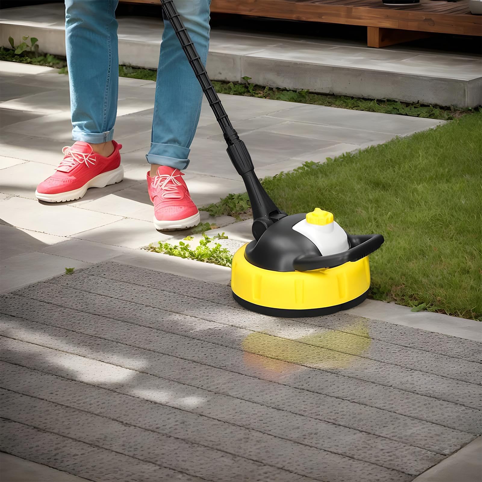 Limpiador de Superficies para Hidrolimpiadora Accesorios Piezas | Limpiador para Hidrolimpiadora Accesorios Para Limpieza De Entradas, Patios, Suelos, Exteriores, Coches Y M