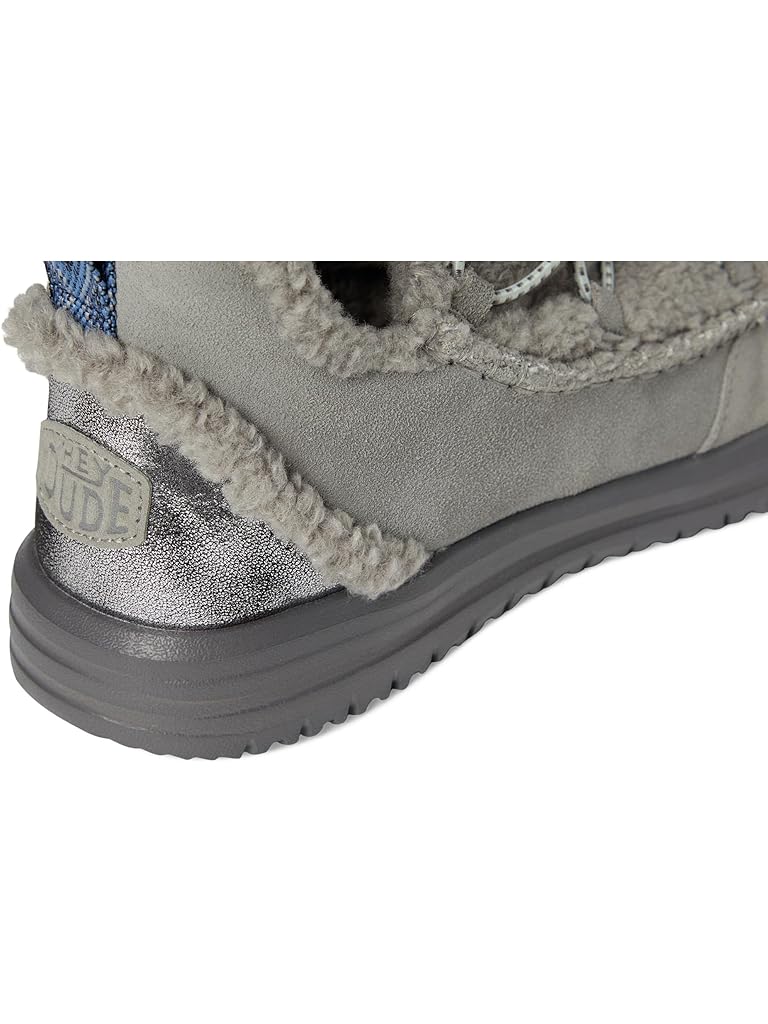 Gray Hey Dude Camden Suede Cozy