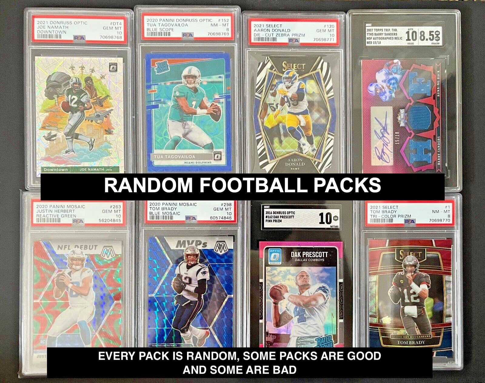 Football Hot Packs - 15 Cards - 5 Rookies - Look for Autos