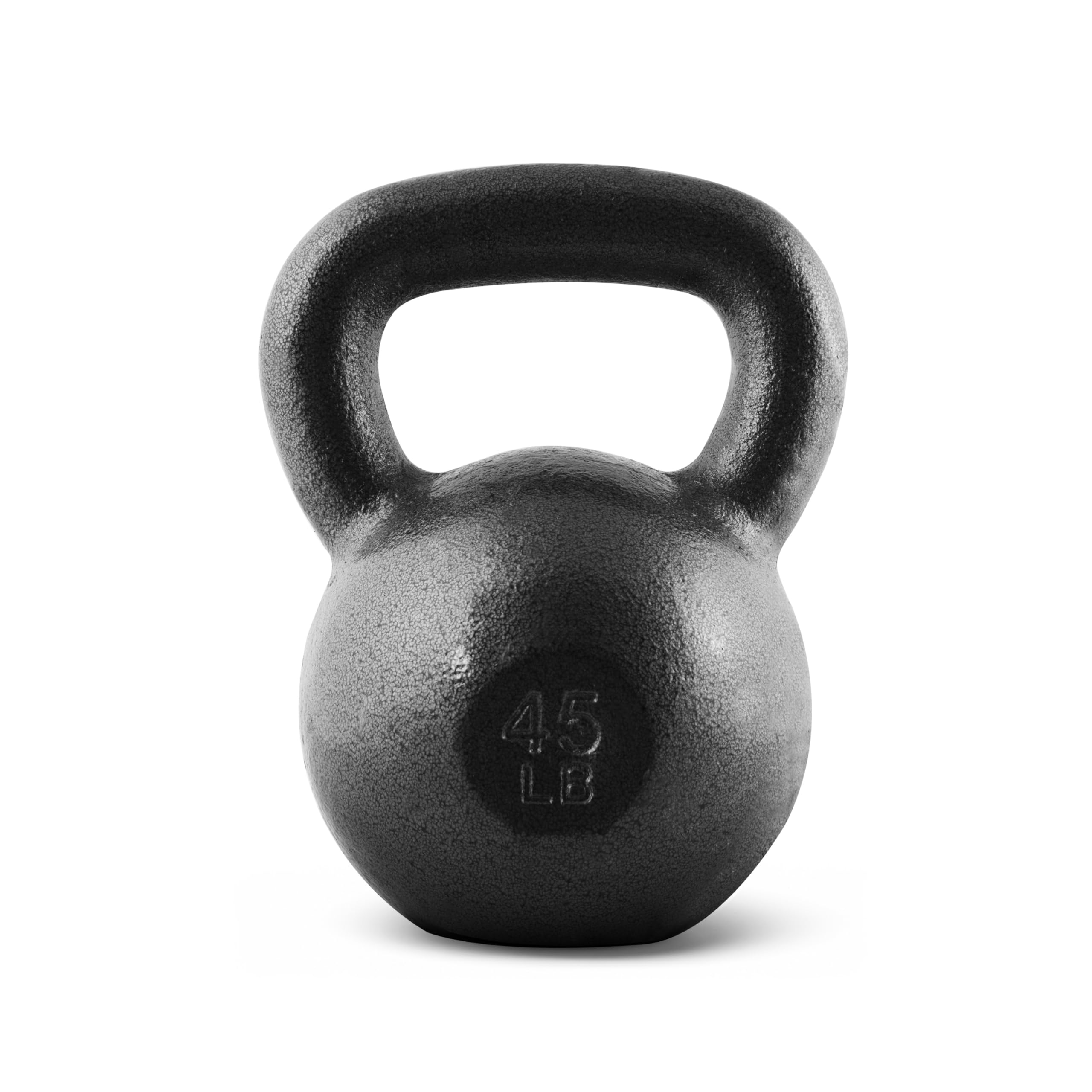 Cap Barbell Żeliwny odgłos kettlebell, czarny, 14 kg.