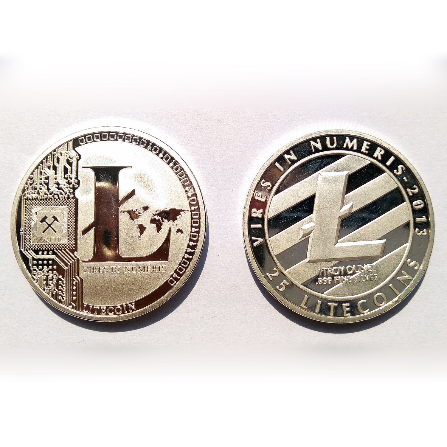 Buy antifiction Cryptocurrencies You Hold Collectible Physical Litecoin LTC  Board Game Token Poker Chips Challenge Coin Art Deluxe Round Medallion  Novelty Gift + Plastic Display Shell (Litecoin) Online at Low Prices in