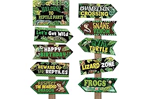 Celebrate Reptiles in Style: 20 Reptile Party Decs