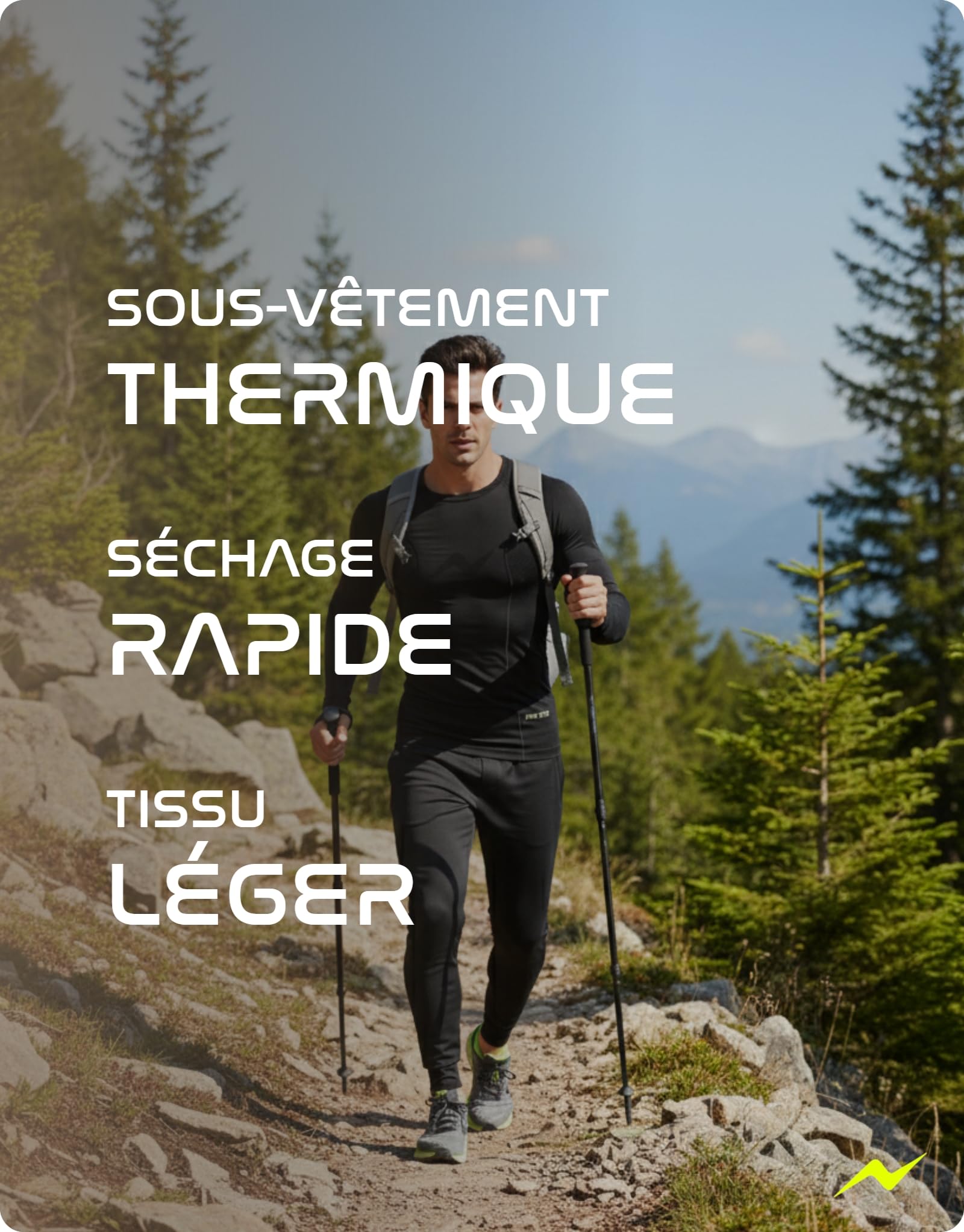 PRS Haut Thermique Homme Manche Longue - Vêtements Homme - Maillot Running Respirant - Haut Col Rond sans Coutures à Séchage Rapide (Noir, S/M)