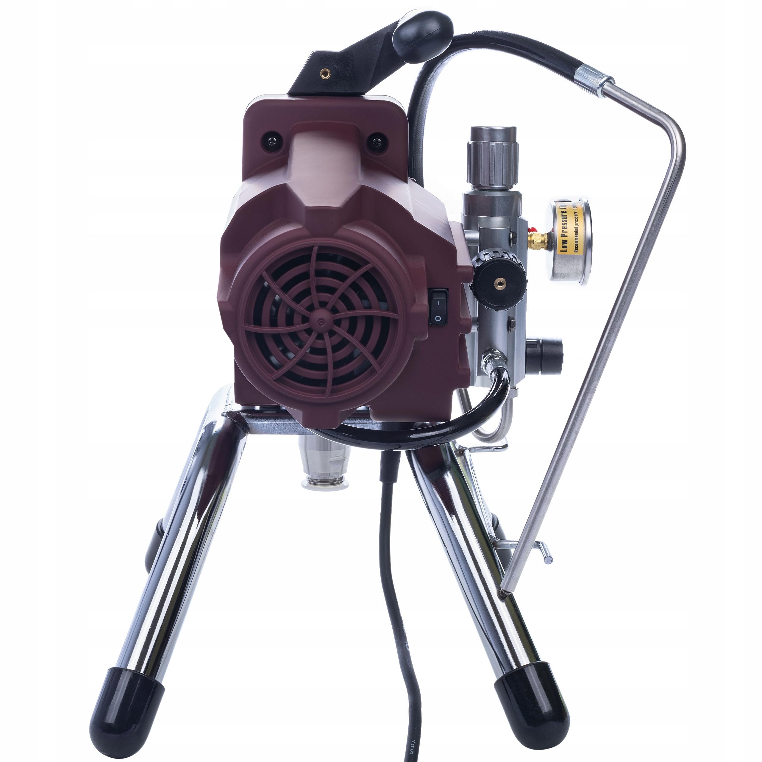 Zenthril Set Surge WF EasyPerformance – Airless rozpylacz farby 1800 W, 200 bar, 2 l/min, dysza 0,019" | z pistoletem, lancą 50 cm, 3 filtry | do malowania ścian i sufitów