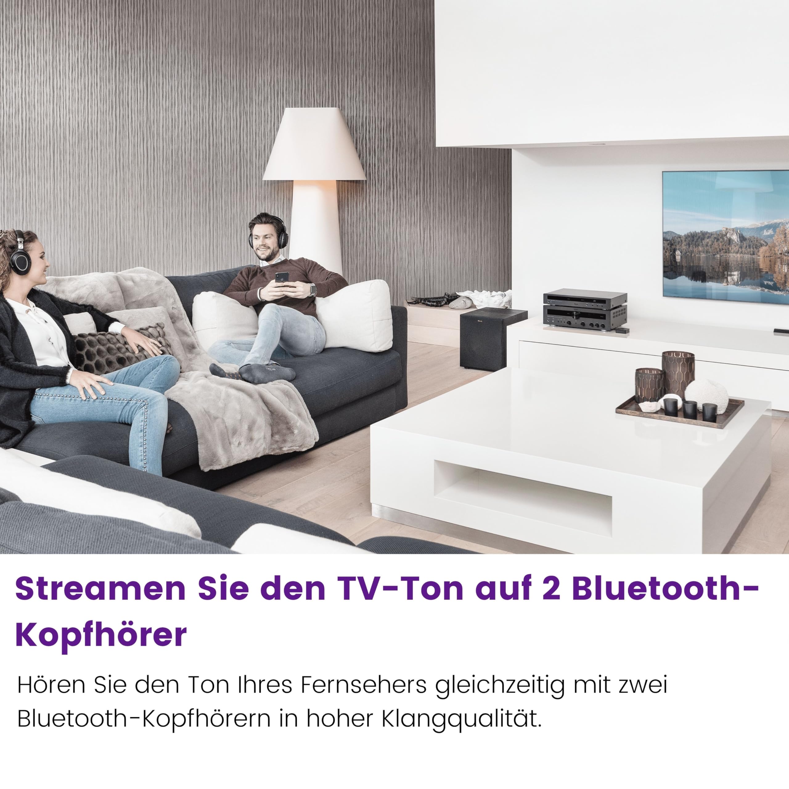 Marmitek BoomBoom 55 HD - Bluetooth Transmitter TV aptX HD Low Latency