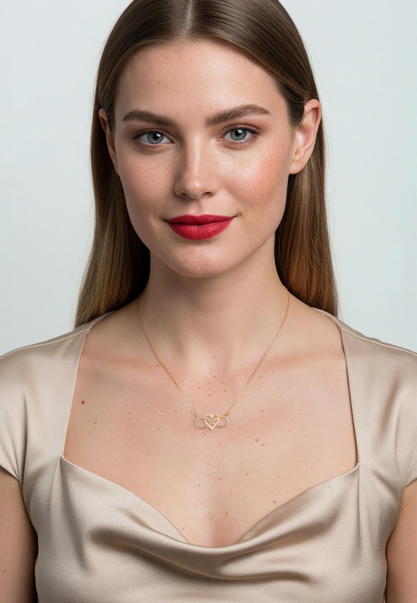 Sofia Milani - Collar para Mujeres en Plata de Ley 925 - con Circonita - Colgante de Corazón