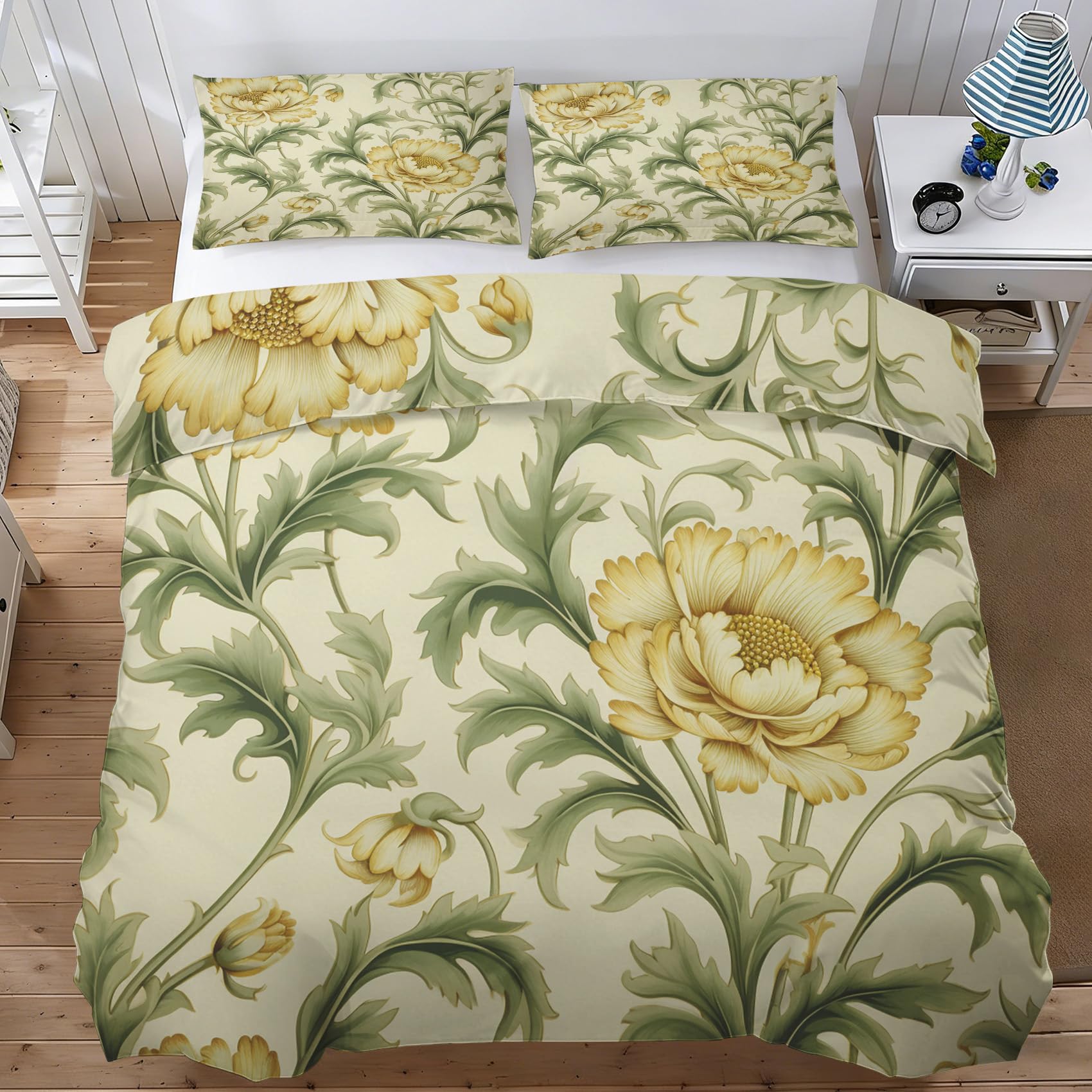 Parure de lit 160x200 William Morris transformez votre lit en nid douillet