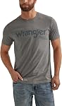 Wrangler Men's Western Crew Neck Short Sleeve Tee Shirt