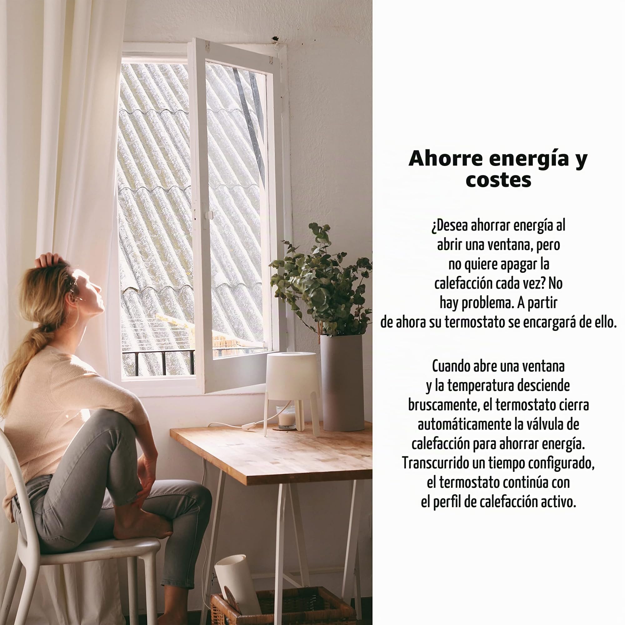 Eurotronic 700200 Comet WiFi 2021 termostato de radiador (calefacción vía WLAN, Ahorrar costes de calefacción, termostato para Regular la Temperatura Ambiente, Accesorios Smart Home, Paquete de 3)