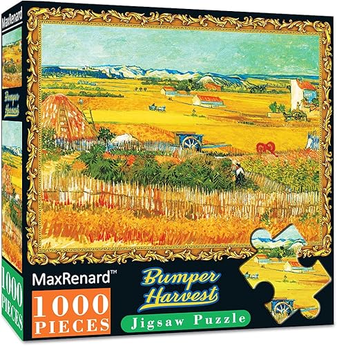 Miniatura 15 de MaxRenard Juego de 1000 piezas rompecabezas colección de arte fino juguete Monet Sunrise impresión