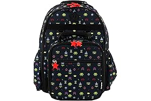 Perfect Lunch Cooler Combo: Game One Size Backpack with Lunch Bag Set