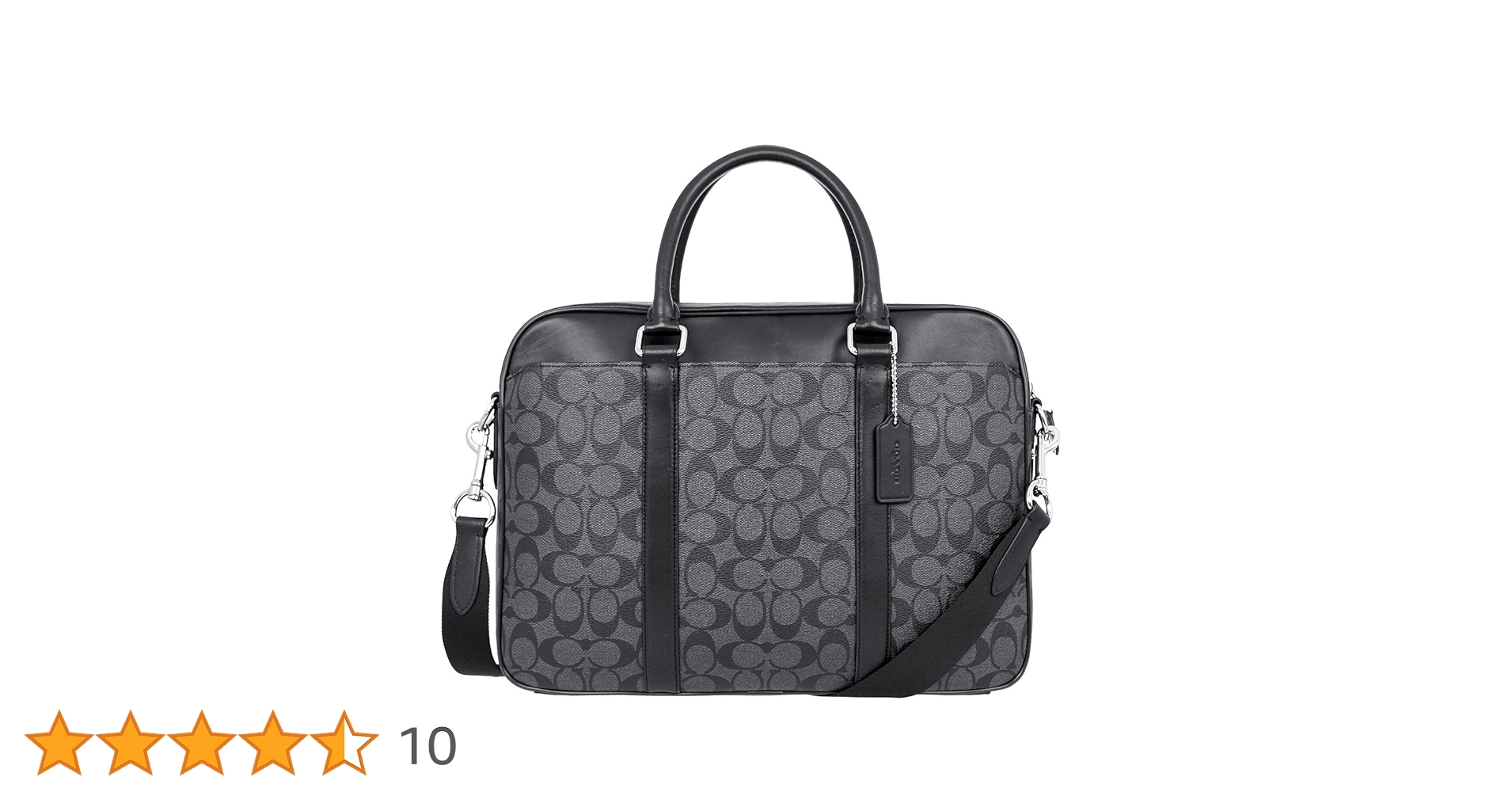 美品　COACH ビジネスバッグ ブラック/グレー　シグネチャー　F54803 Amazon.co.jp: [コーチ] バッグ (ビジネスバッグ) F54803 チャコール