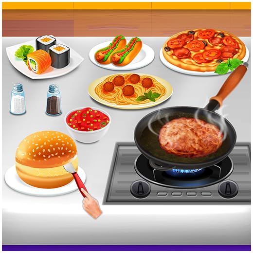 World Food Restaurant Chef: Crazy Cooking Diner Chef Game