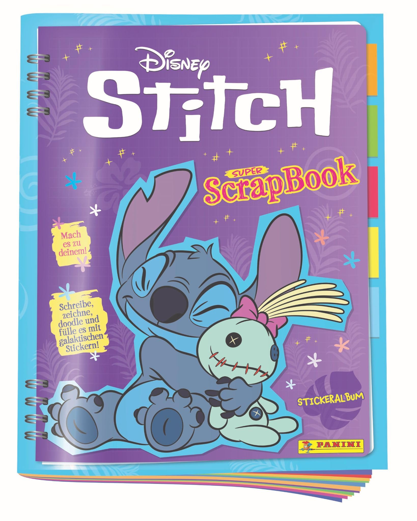 Panini Disney Stitch – Super Scrapbook Sticker (Box-Bundle)