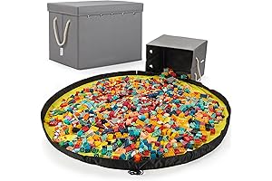 Toy Storage Play Mat Organizer for Kids