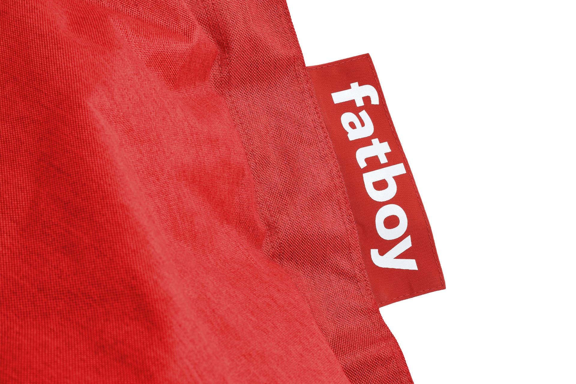 Fatboy Buggle up Outdoor Poltrona a Sacco Per due persone -Pouf classico per esterni - 180 x 140 cm - fabric idrorepellente - rosso