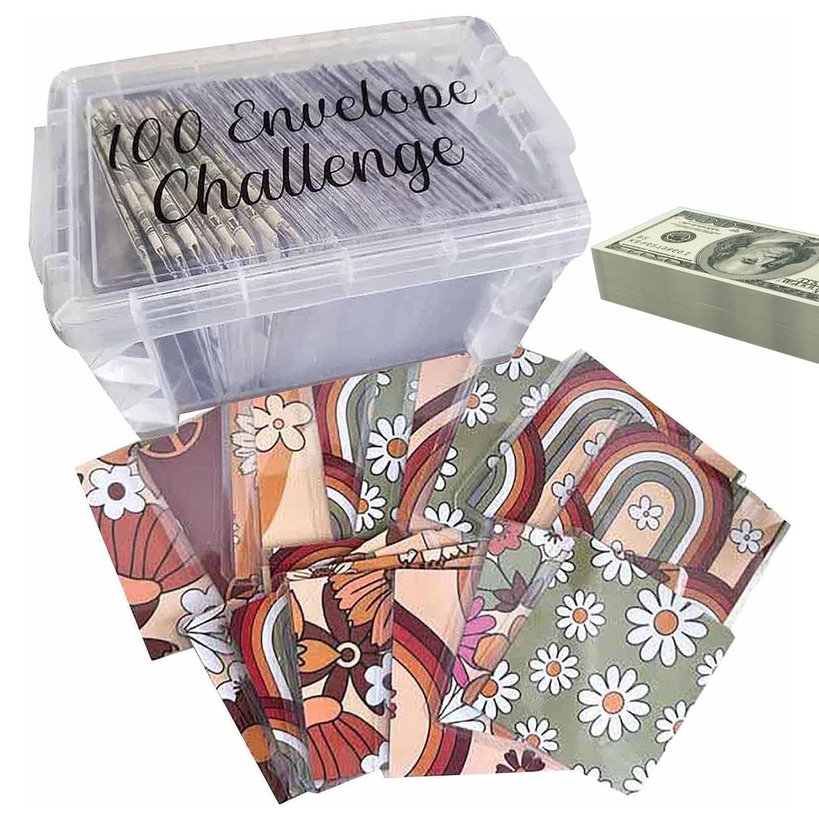 Amazon.co.jp: 100 Envelope Challenge - Envelope Challenge Box Set