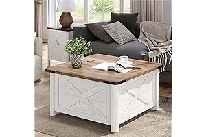 Farmhouse White Coffee Table: The Timeless Eye-Catcher for Modern Living Spaces